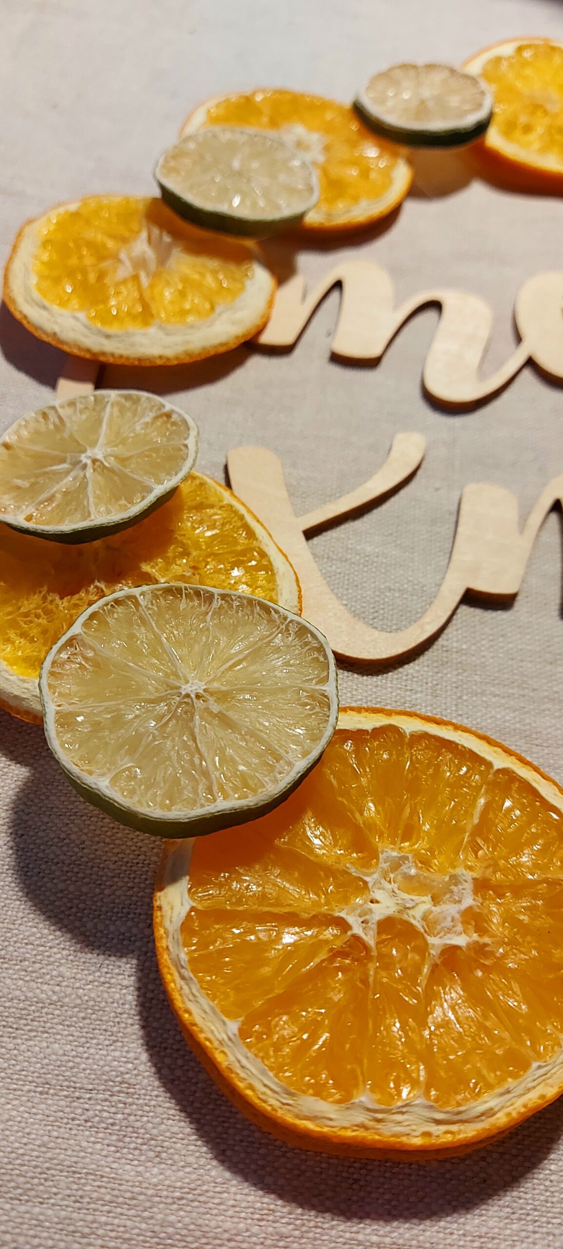 kuivatut appelsiinit 
